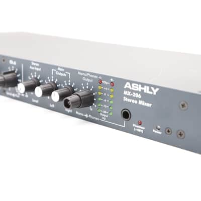 Ashly MX-206 Professional Line Stereo Line Mixer image 6