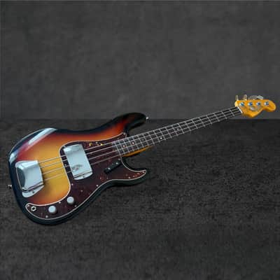 2026 Fender James Jamerson 1962 Precision Bass, Rosewood Fingerboard, 3-Tone Sunburst image 4