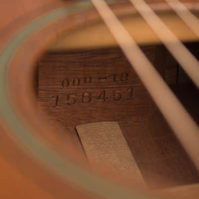 C. F. Martin  000-18 Flat Top Acoustic Guitar (1957), ser. #158451, period black hard shell case. image 12