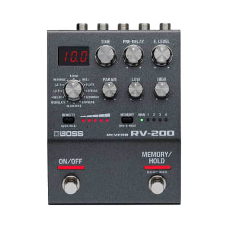 "NEW" Boss RV-200 Reverb Pedal Black, The Baldest Reverb In the Galaxy, Support Small Business & Buy It Here ! image 1