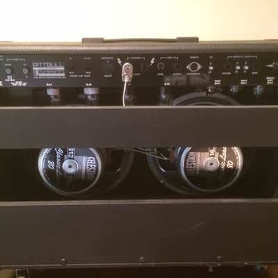 VHT Pittbull C-100-R 1993 Black EQ+Reverb 2x12 combo image 6