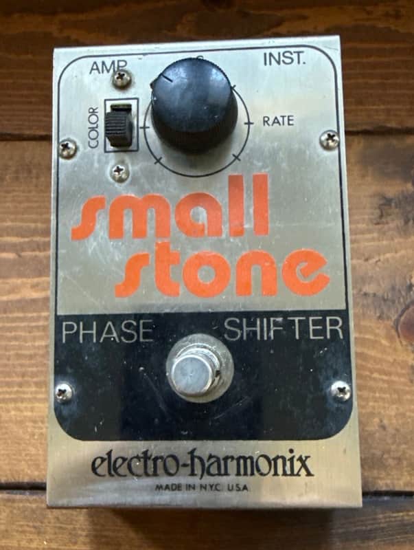 Electro-Harmonix Small Stone Phase Shifter V2 1978 - 1979 - Black/Orange image 1