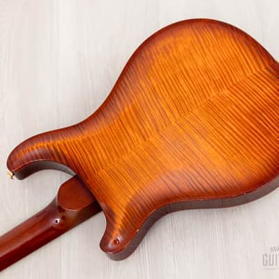 2004 Paul Reed Smith Hollowbody II Piezo Artist Package Violin Amber Burst w/ Case, Tags image 15