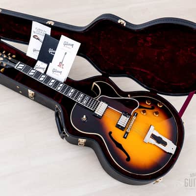2011 Gibson L-4 CES Master Label Archtop Electric Guitar Vintage Sunburst w/ Case, CoA image 24
