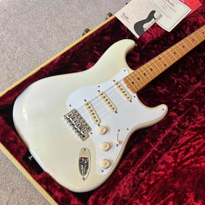 Fender American Original '50s Stratocaster with Maple Fretboard 2017 - White Blonde image 1
