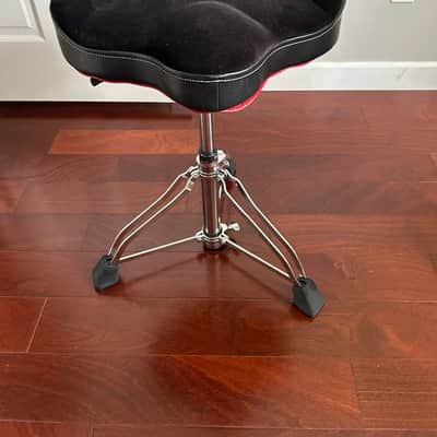 Tama Glide Rider 1st Chair Red/Black image 2
