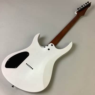 Balaguer Guitars Diablo Standard with Hipshot Hardtail Bridge - Satin Trans White image 5