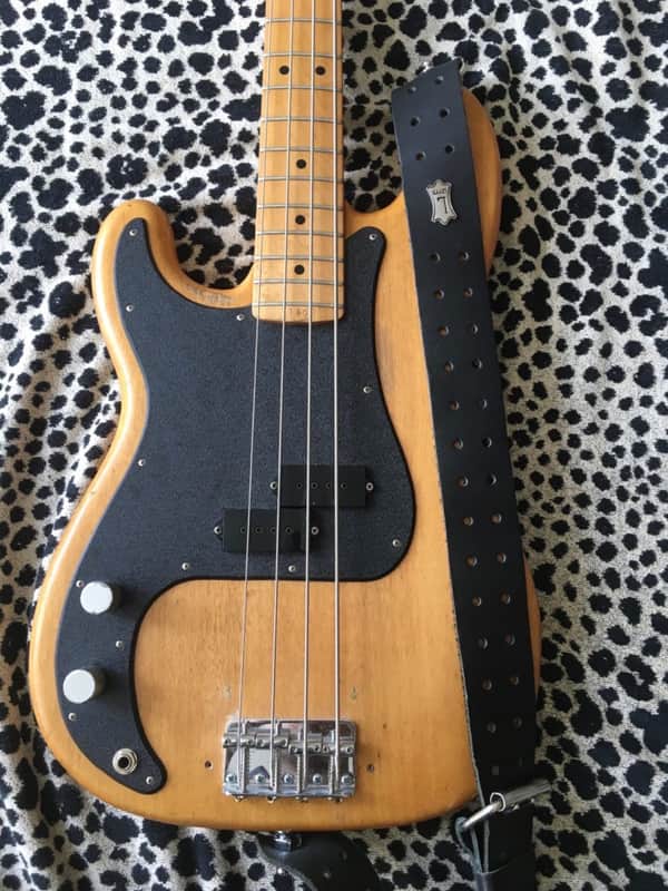 Left-handed Fernandes Burny Olds  from mid 1970s in Vintage Natural. image 1