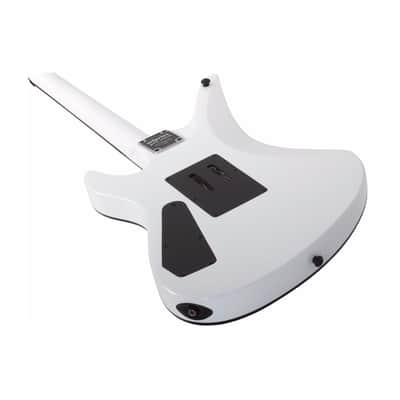 Schecter Synyster Standard Electric Guitar - White w/ Black Stripes image 5