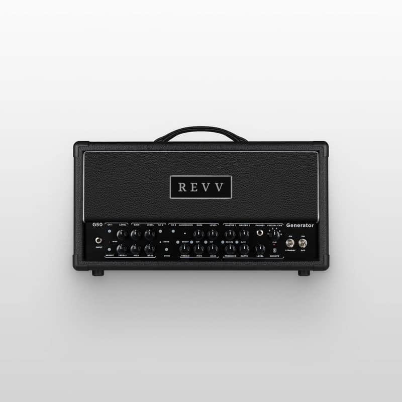 Revv Amplification Generator G50 Tube Amp Head Black Tolex