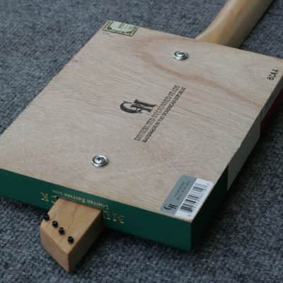 Four Kicks Mule Kick Acoustic Cigar Box Ukulele by D-Art Homemade Guitar Co. image 8