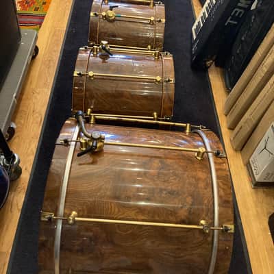 Bearing Edge 7 Piece Drum Set Kit-Maple Shells-Wood Hoops-Amazing image 19