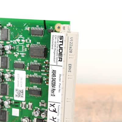 Studer 8-Channel Analog Line Out Card for D21m & D23m Modular I/O System CG01HA2 image 8