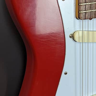 Fender Bullet Single Cutaway 1981 Red image 3