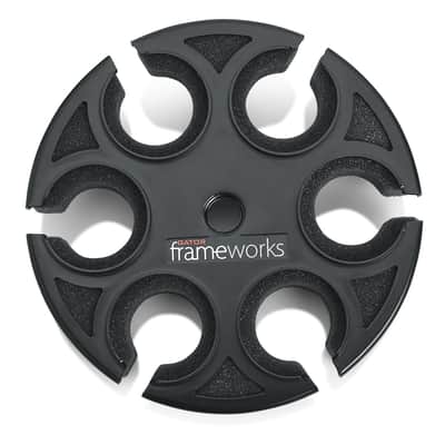 Mint Gator Frameworks GFW-MIC-6TRAY Multi Microphone Tray Holds 6 Microphones image 1