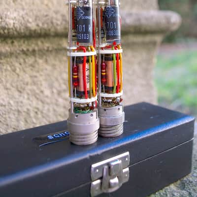 Schoeps M221F pair with Telefunken AC701K tube - 1962 - M221B - very rare image 14