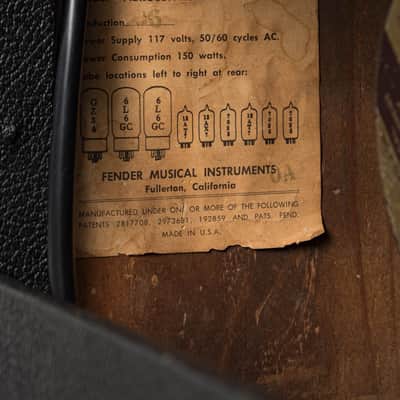 Fender  Vibrolux Reverb AA-864 Tube Amplifier (1966), ser. #A-04811. image 4
