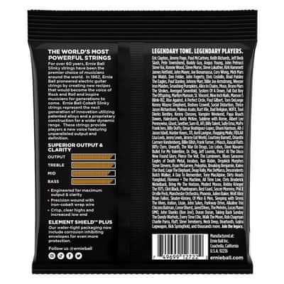 Ernie Ball 2722 Cobalt Hybrid Slinky 9-46 image 2
