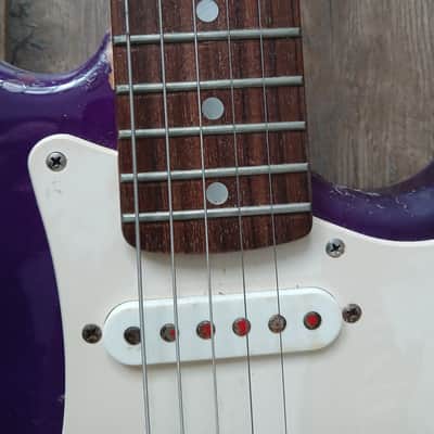 Squier Affinity Series Stratocaster with Indian Laurel Fretboard - Purple - Not Working image 10