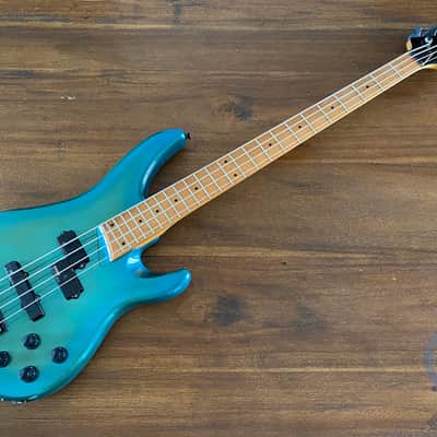 Yamaha RBX Bass, Super Medium, Active EMG, Blue Burst, 1986 | Reverb
