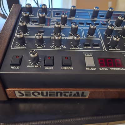 Sequential Prophet-6 Desktop 6-Voice Polyphonic Synthesizer 2018 - 2020 - Black with Wood Sides image 6