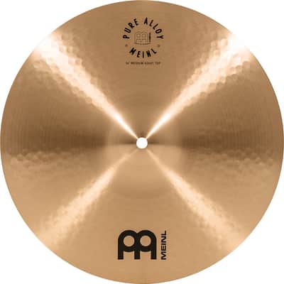 Meinl Cymbals PA14MH Pure Alloy Medium Hihat - 14" image 7