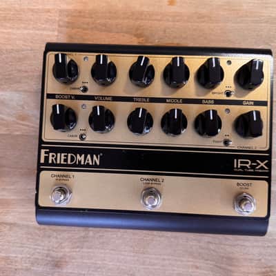 Friedman IR-X Dual Tube Preamp/DI — Like New w/ Full Kit — Box, PSU, Cables image 3