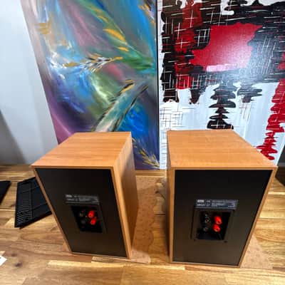 bowers wilkins Bookshelf speakers DM601 S2 Made In England Cherry Audiophile B&W image 14