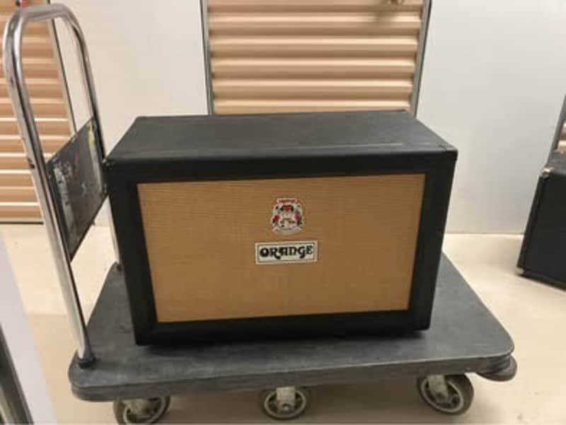 Orange PPC212 120-Watt 2x12" Guitar Cabinet 2002 - Present - Black image 1