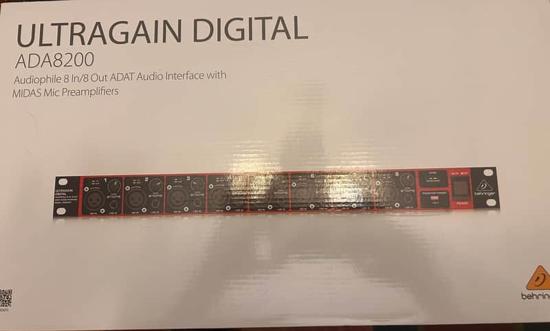 Behringer ULTRAGAIN DIGITAL ADA8200 image 1