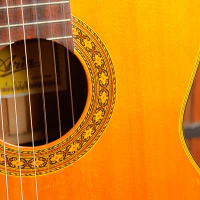 Aria A578 Classical Nylon String Acoustic Guitar Vintage MIJ Pre-Owned image 7