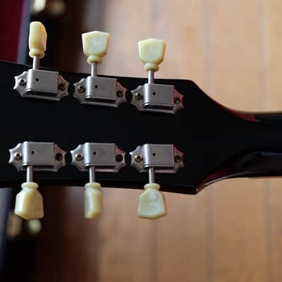 Super Rare Black Top 2006 Gibson Les Paul 1957 Yamano All Mahogany Custom Shop Historic Reissue R7 image 8