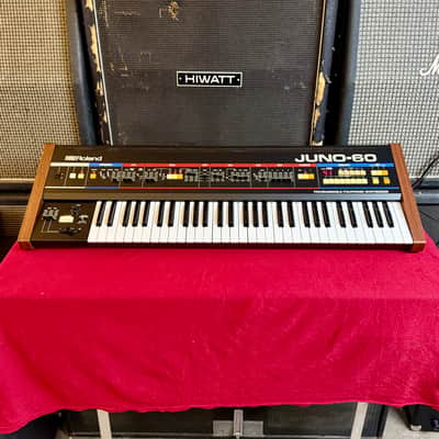 Roland Juno-60 Analog Polyphonic Synthesizer c 1982 original vintage poly synth AK image 3