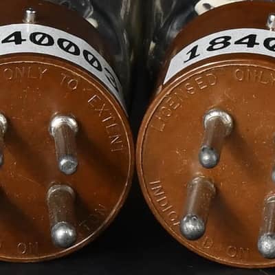 Platinum Matched Pair Sylvania VT25 10Y Leaf Getter USA Made Amplitrex Tested image 12