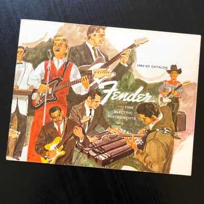 Fender Catalog  1962-63 near mint image 1