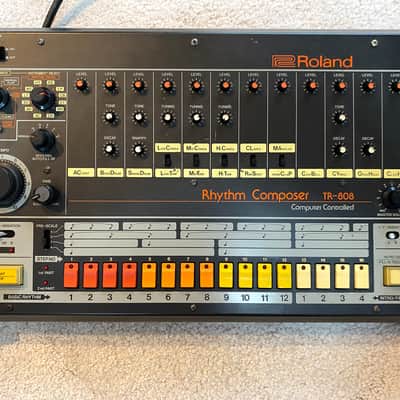 Roland TR-808 Rhythm Composer 1982 - Black