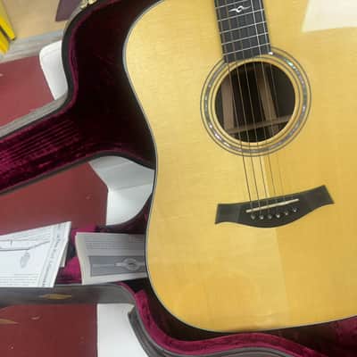 1996 Taylor 710 BRZ Natural Acoustic Guitar image 11