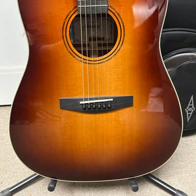 Alvarez LD60e Laureate Series Dreadnought Acoustic Guitar w/Electronics - Sunset image 2