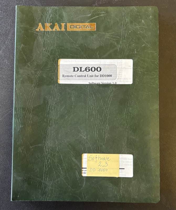 Akai DL600 Remote Control Unit for DD1000 | Reverb