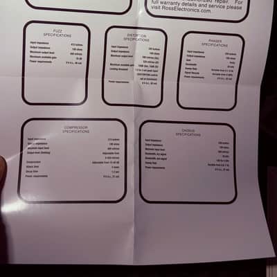 Discontinued JHS / ROSS Pedal Bundle – Brand New, Never Used (Complete Set) image 3