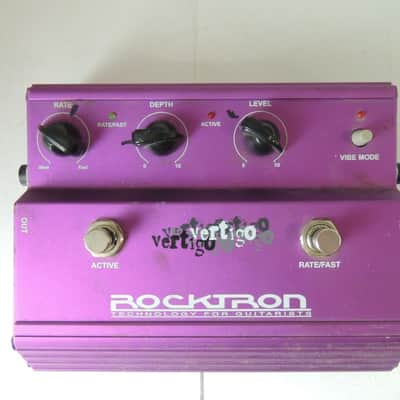 Rocktron Vertigo Vibrato/Chorus Effects Pedal Free USA Shipping image 1