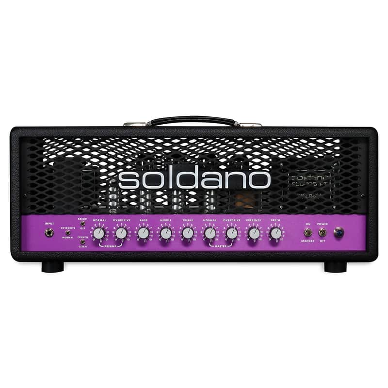Soldano SLO-100 Custom Shop 2-Channel 100-Watt Guitar Amp Head image 1