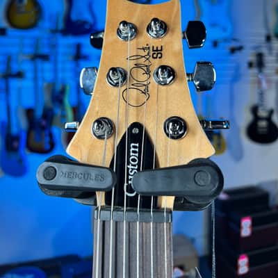 PRS Paul Reed Smith SE Custom 24 Burled Ash Exotic Limited Edition Guitar Natural FREE PLEK! 761 image 5