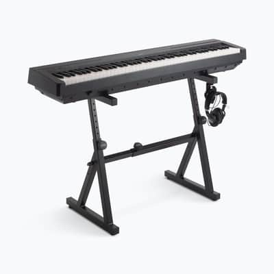 On‑Stage Single Tier Z Keyboard Stand - Black w/ Adjustable Height/Width image 8