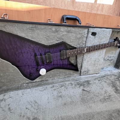 ESP LTD Snakebyte James Hetfield Signature SE 2018 - 2019 - See Thru Purple Sunburst image 3