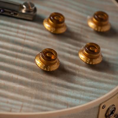 Gibson 1959 Reissue VOS - Faded Blue Denim TV White Back image 15