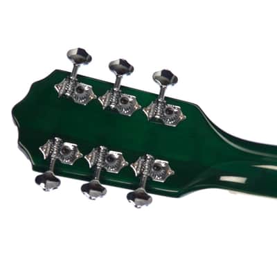 Airline Guitars Tuxedo Greenburst Flame image 10
