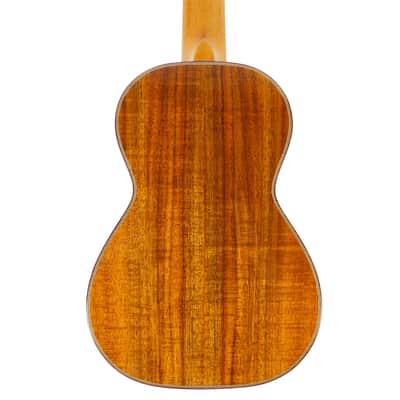 Ohana CK-350G Limited Edition Gloss Solid Koa Concert Ukulele image 2
