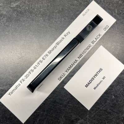 ORIGINAL Yamaha/Korg Replacement Black/Sharp Key (NB107600) for Yamaha DX7/DX5/DX9, SY77/SY85/SY99, Korg M1, Wavestation, Z1, etc