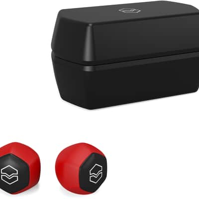 V-Moda Hexamove Lite Red Fully Wireless In-Ear Headphones image 5